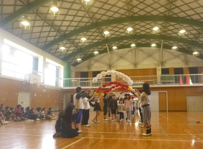 1年生の入場です。