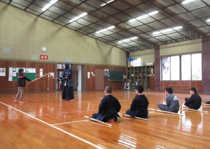 平成30年度剣道教室の様子