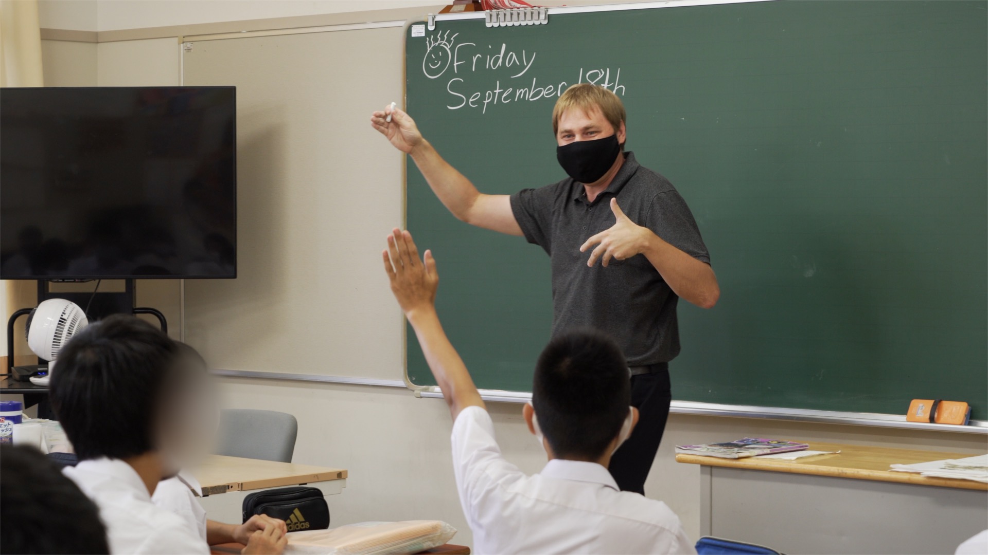 ALTによる英語教育の様子