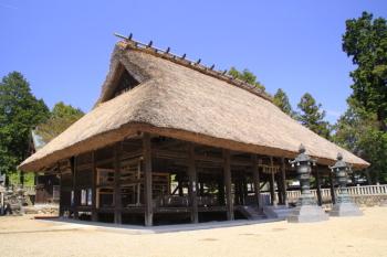 兵庫県指定文化財の拝殿