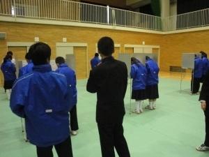 校内マラソン大会・生徒会役員選挙6