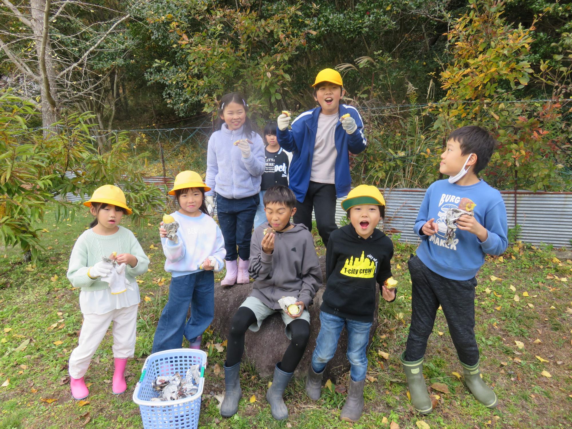 おいもが甘くておいしい！