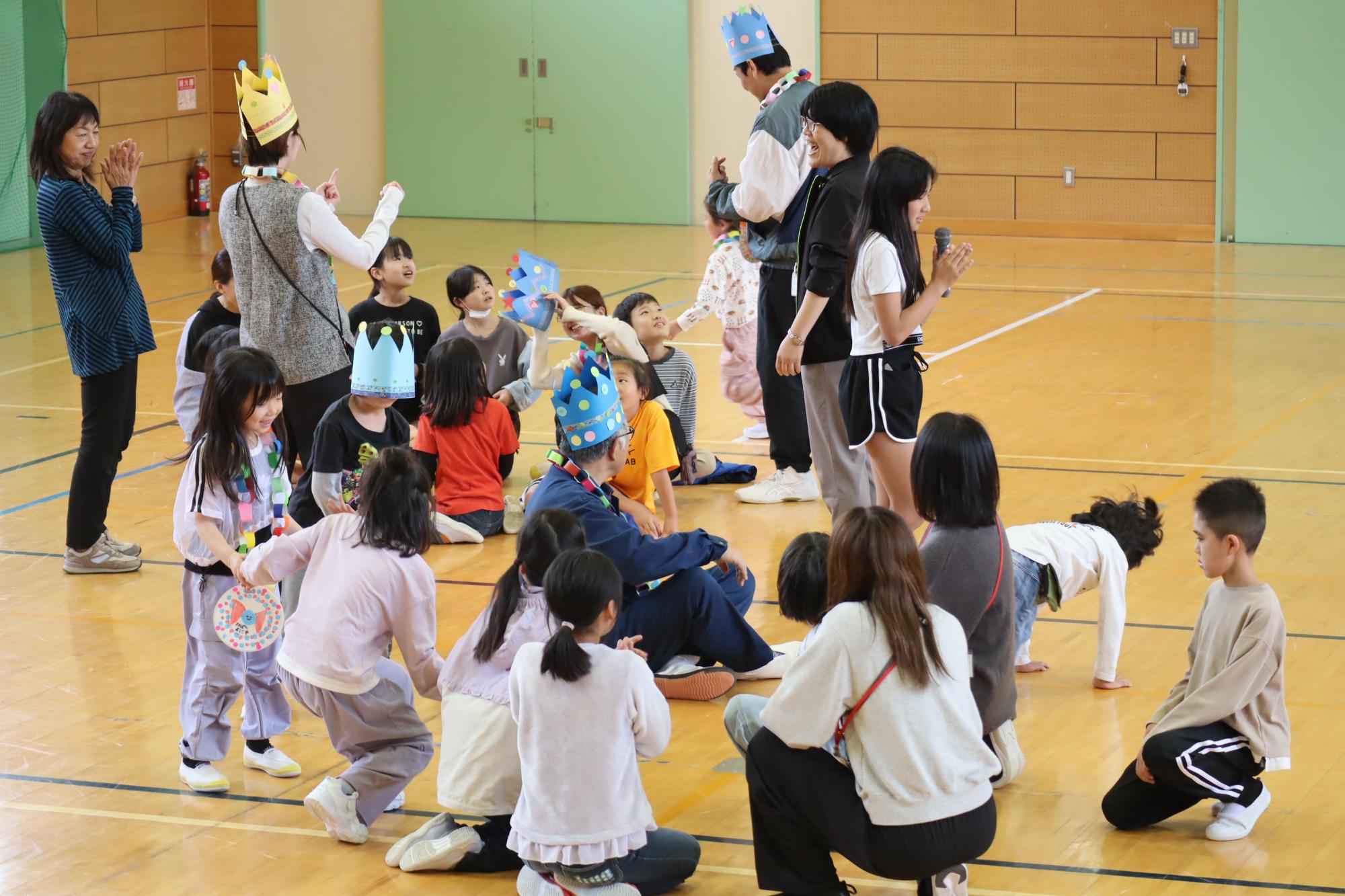 歓迎集会もうじゅうがりゲーム