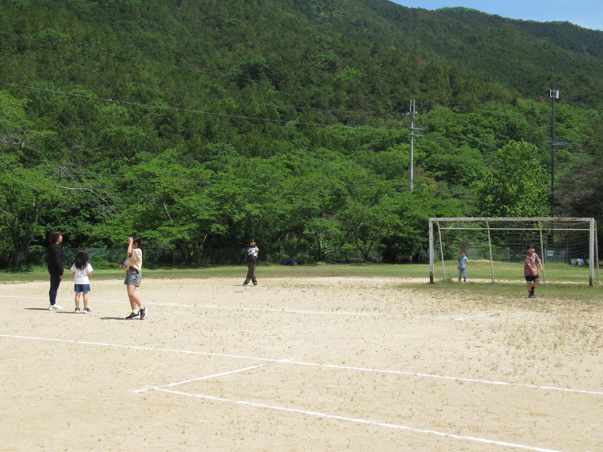 自分たちで決めた遊びで、楽しく遊んだよ
