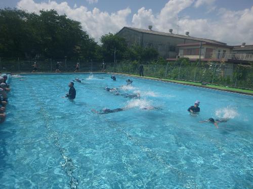 プールの様子