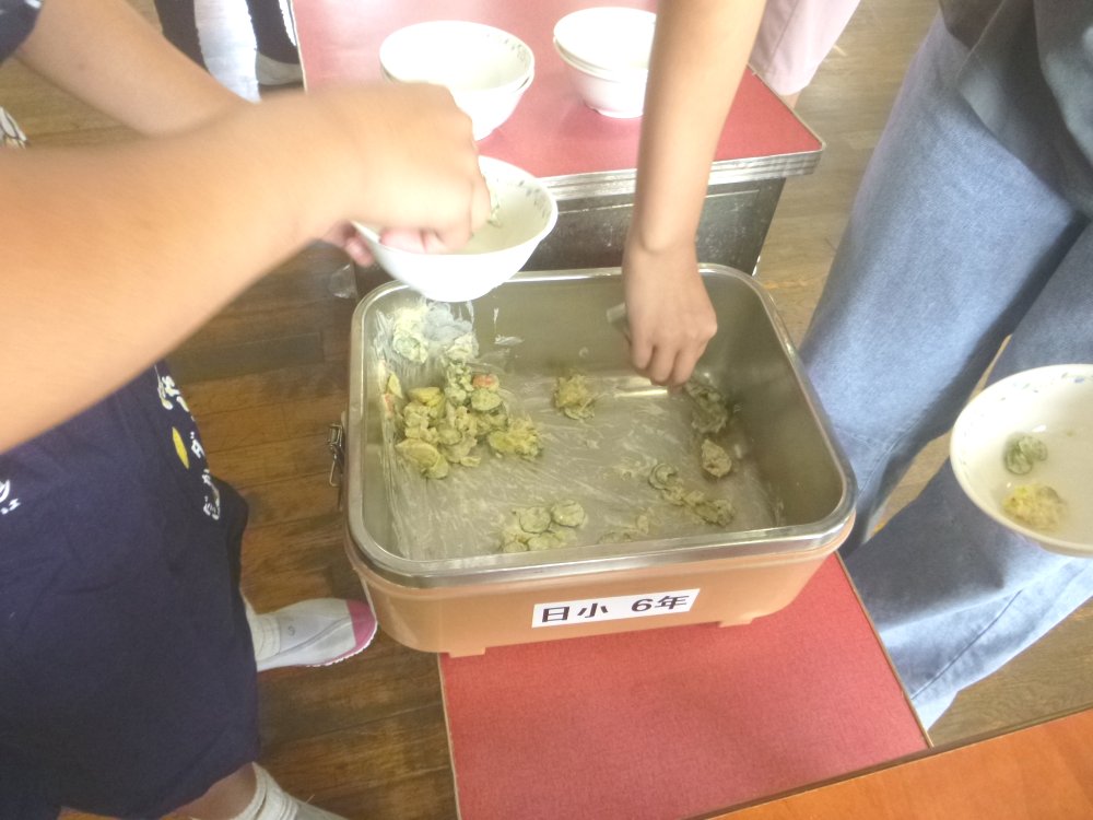 残さず配り切るのはけっこう難しい。