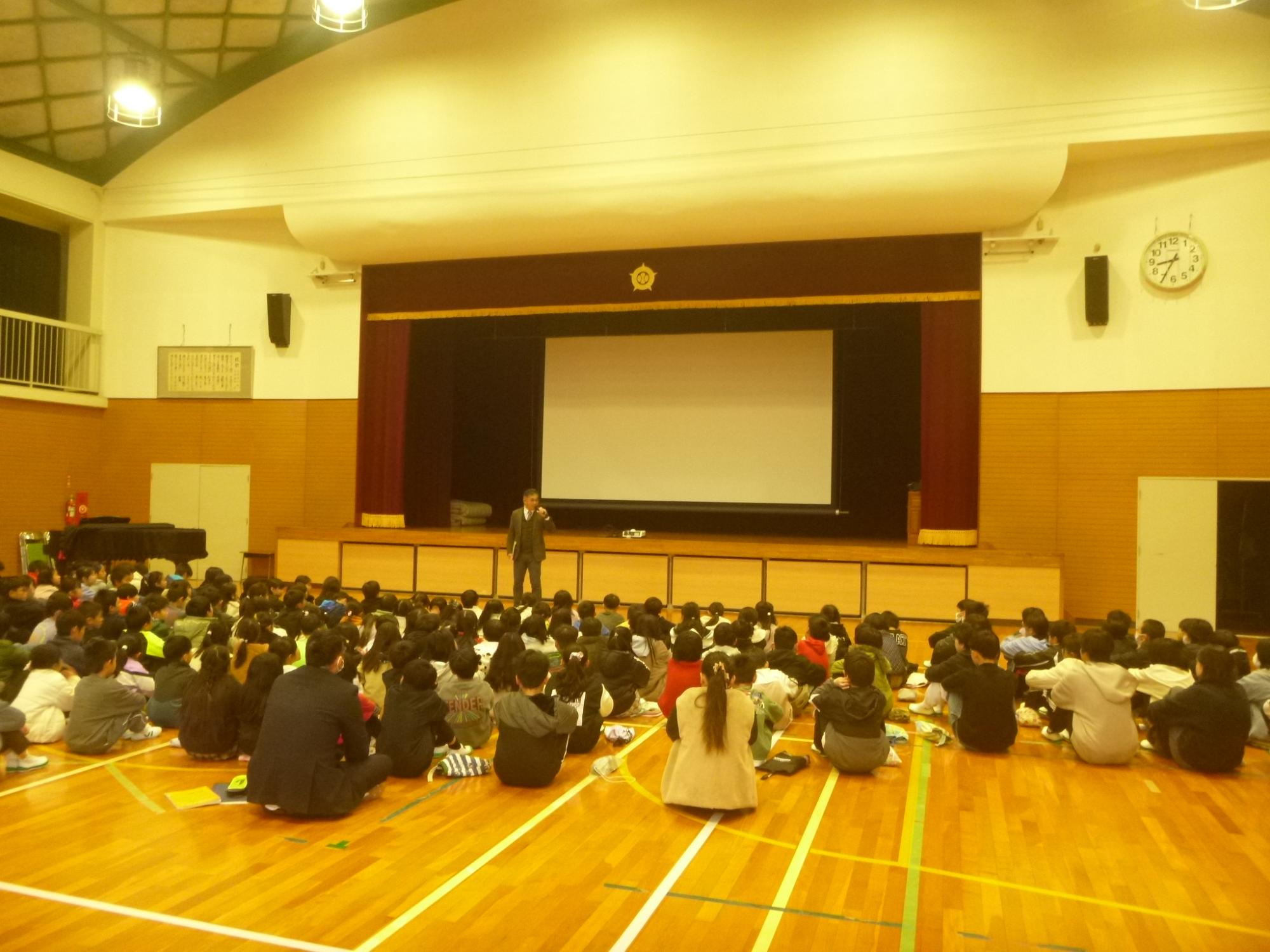 校長先生から「みんなが楽しい学校になったかな？」