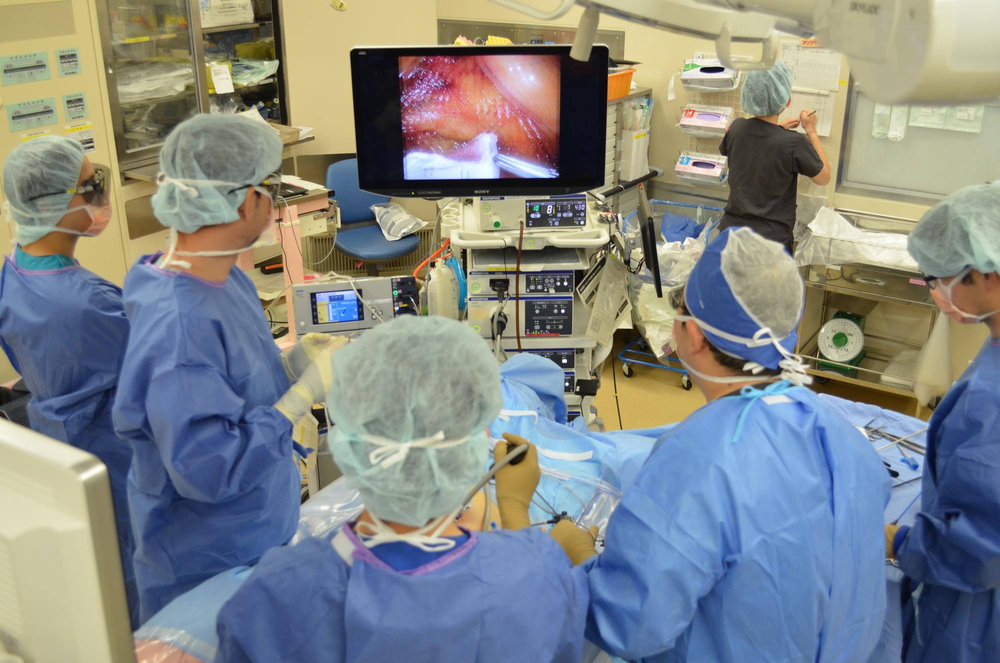 手術の様子
