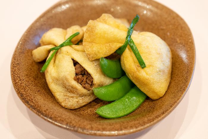 すき焼きもちきんちゃく