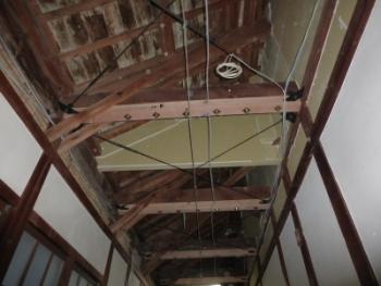 2階廊下屋根写真