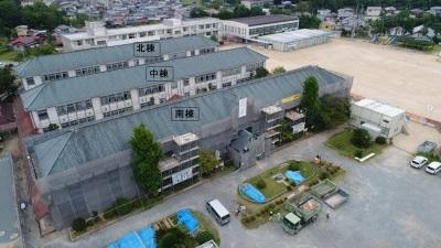 西脇小学校南棟校舎工事着工