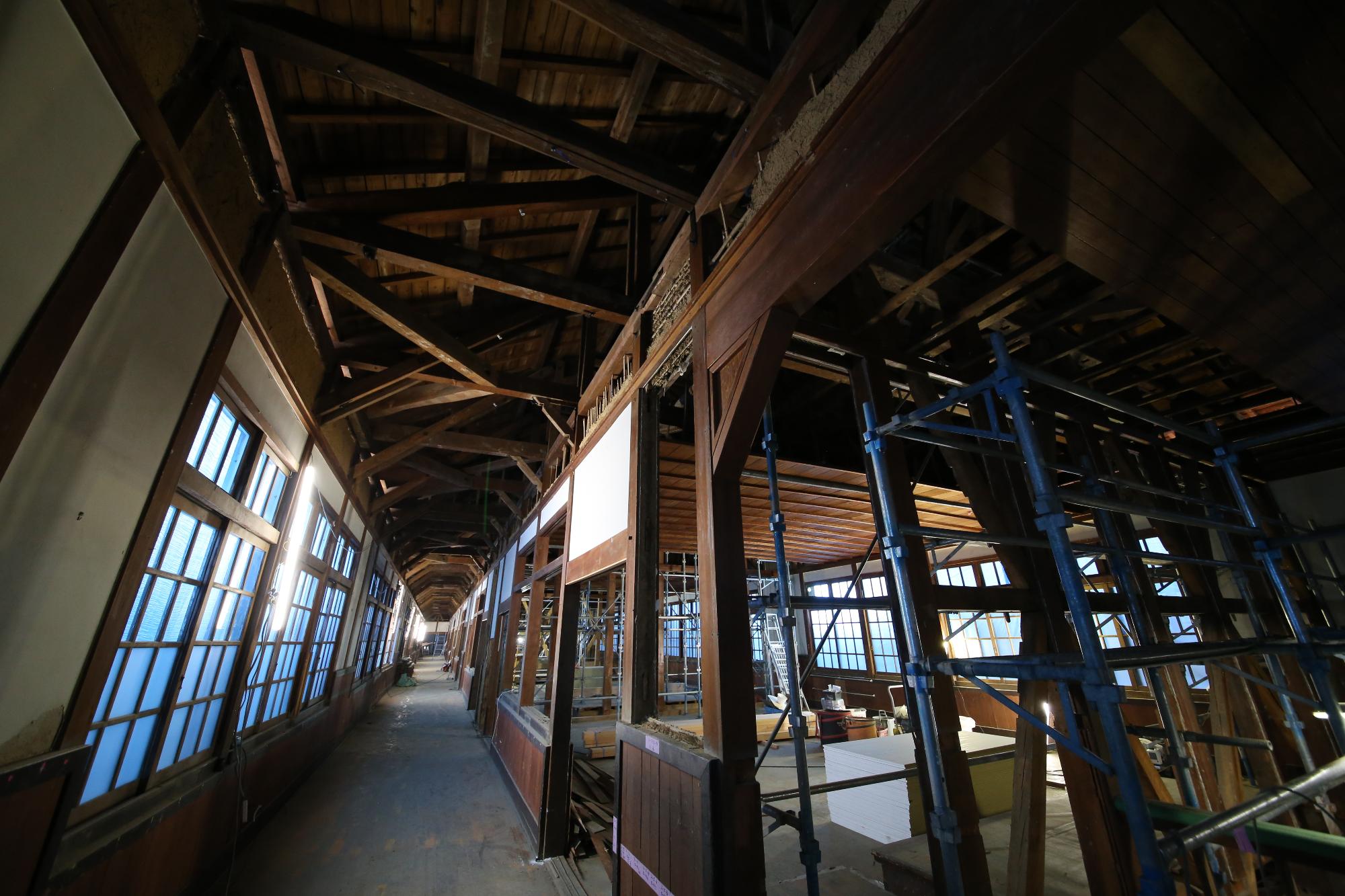 西小工事の様子平成30年11月