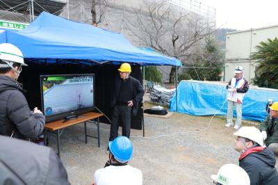 西脇小学校保存改修工事見学会3