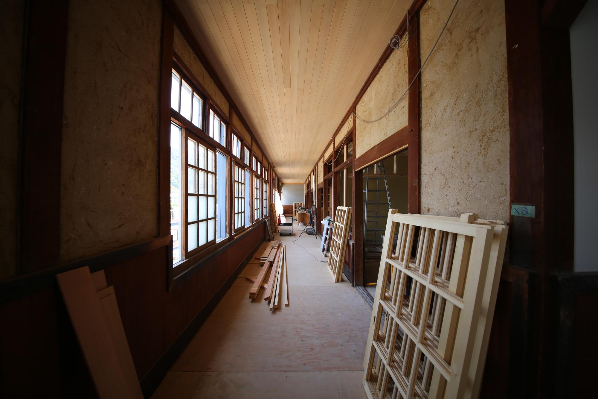 西小工事の様子平成30年7月