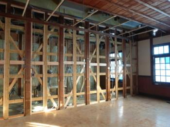 内壁補強状況写真