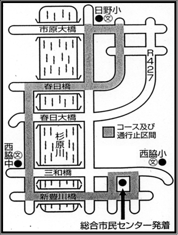 交通規制図