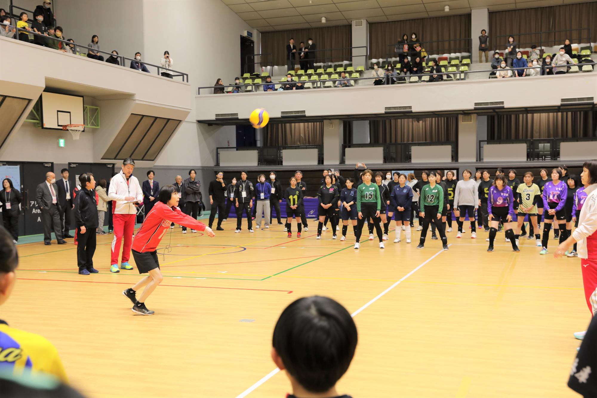 バレーボール教室写真1