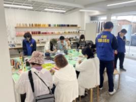 播博でのワークショップの様子