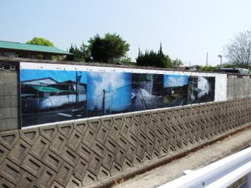 齋藤明彦さんの屋外展示