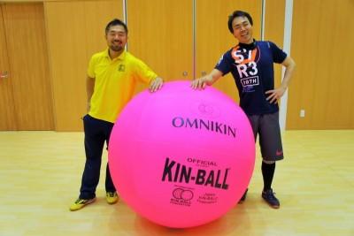 西脇キンボールクラブの仲間たちと