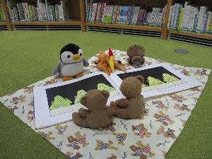 ペンギンくまぬいぐるみ