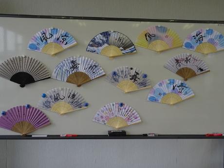 作品展示の様子