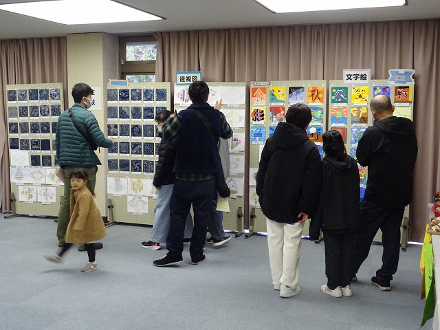 作品展示の様子