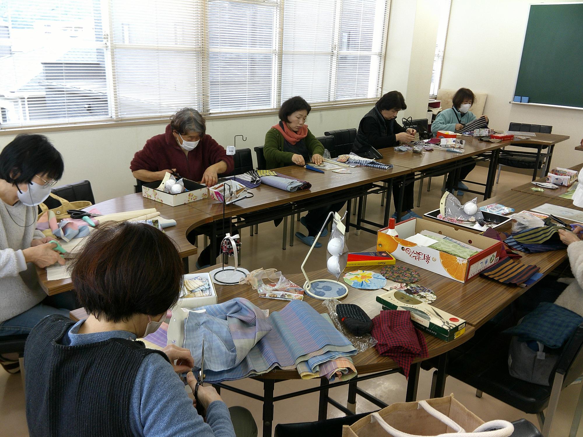 趣味の会の様子