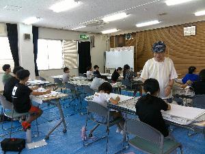 絵画教室の様子
