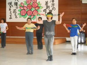 3B体操富永先生と一緒に