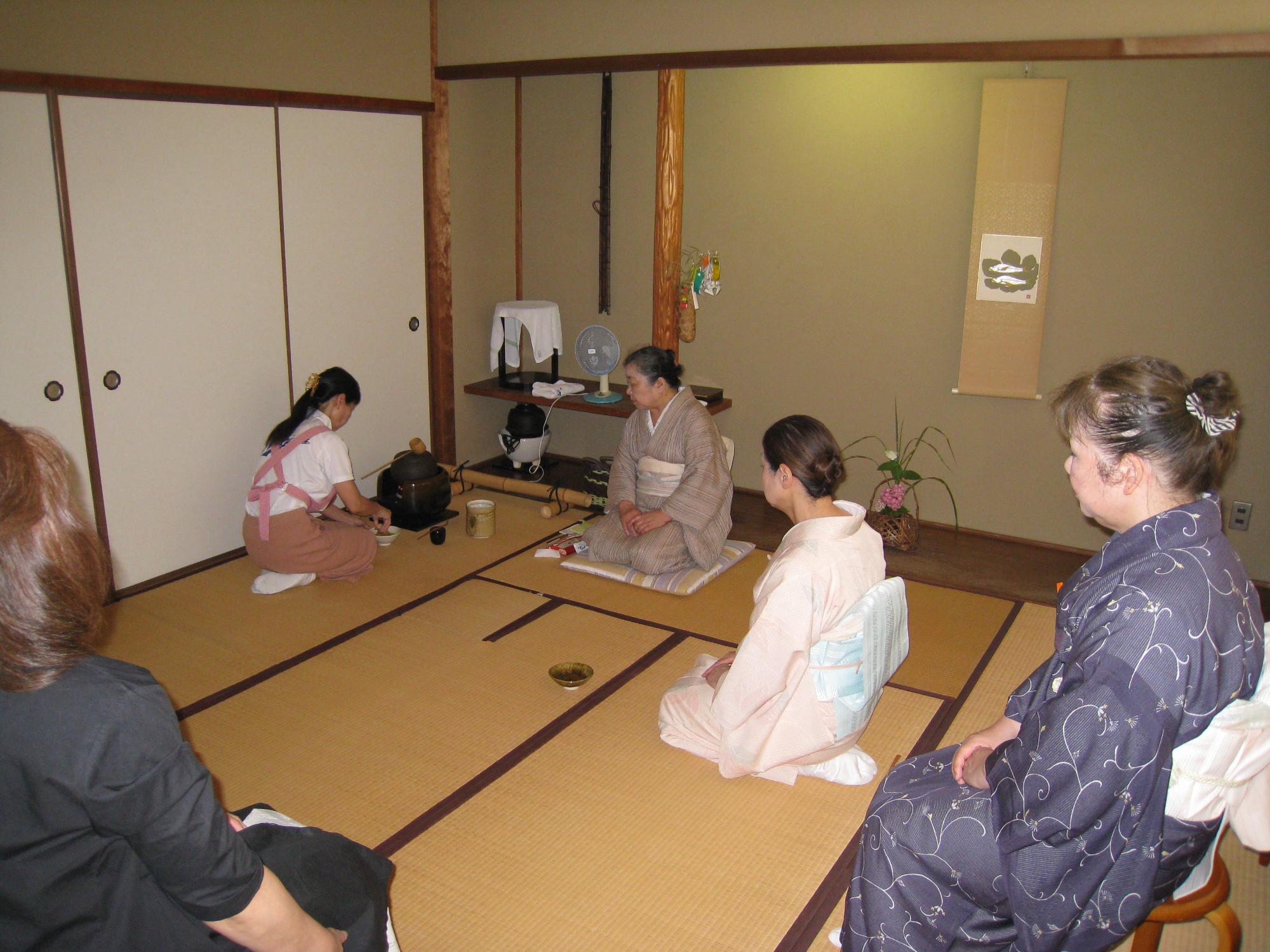 茶道教室Aの様子