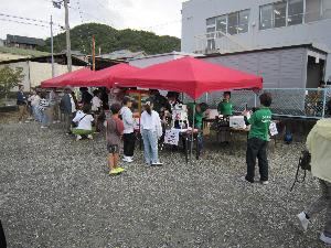 食べ物コーナーの様子