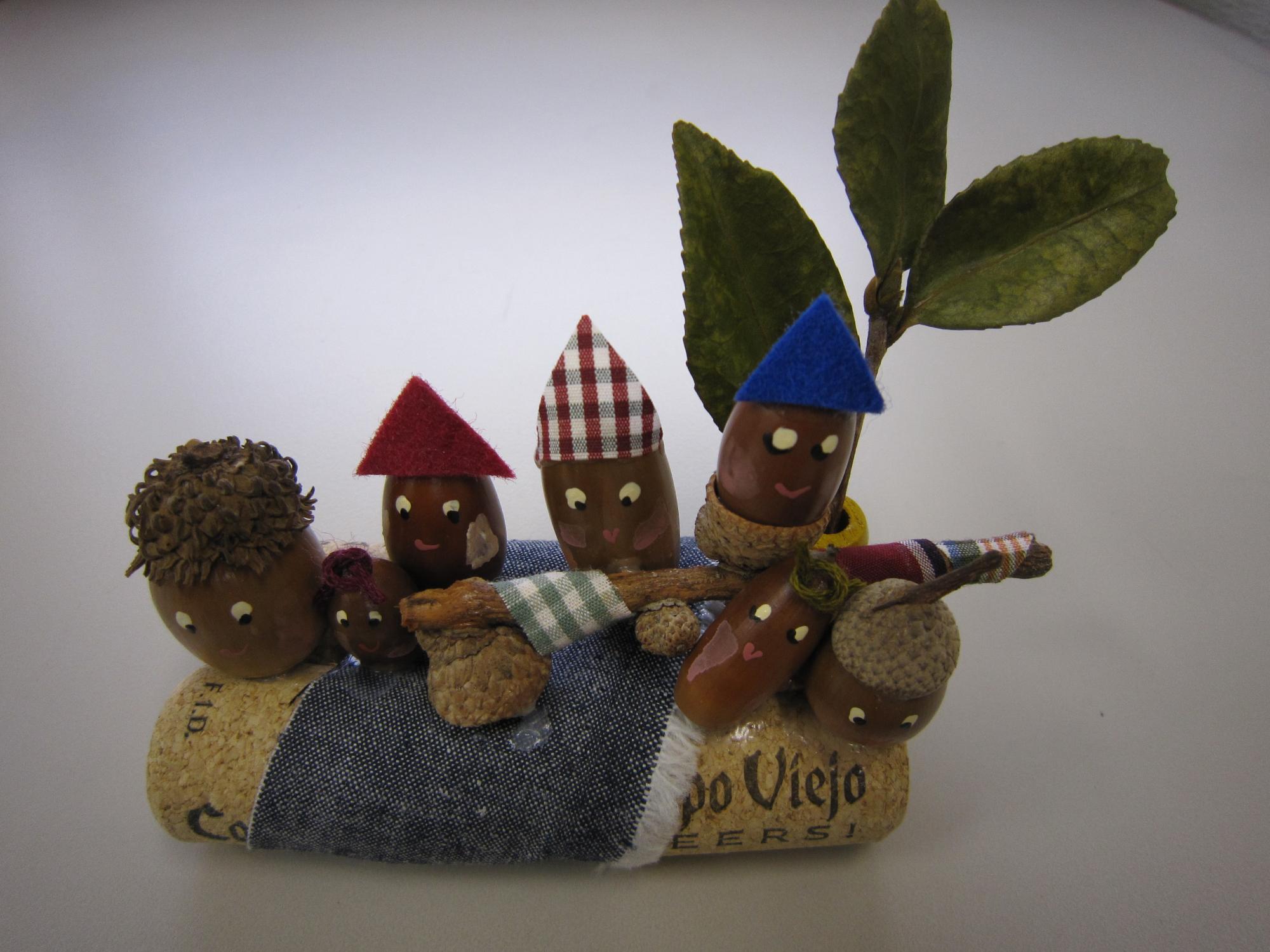 どんぐりの飾り