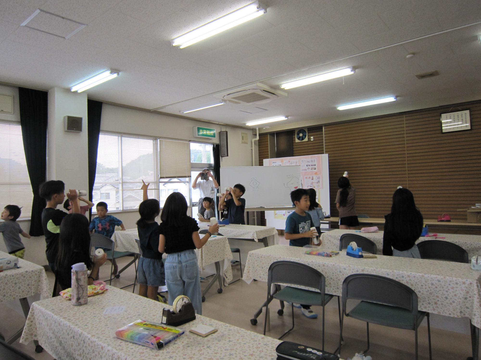 科学教室の様子