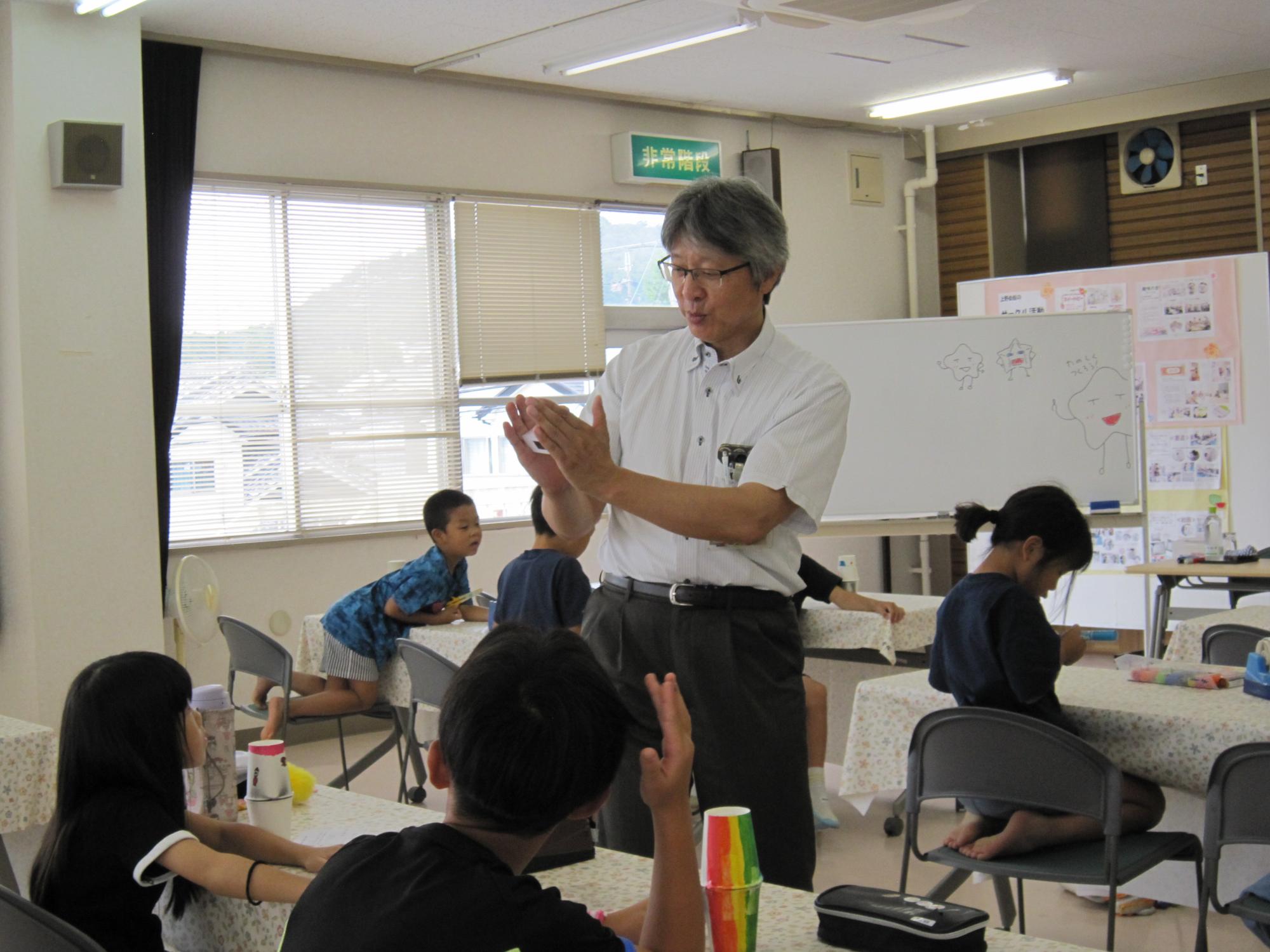 科学教室の様子