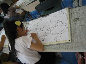 絵画教室の様子