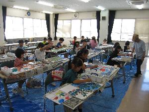 絵画教室の様子