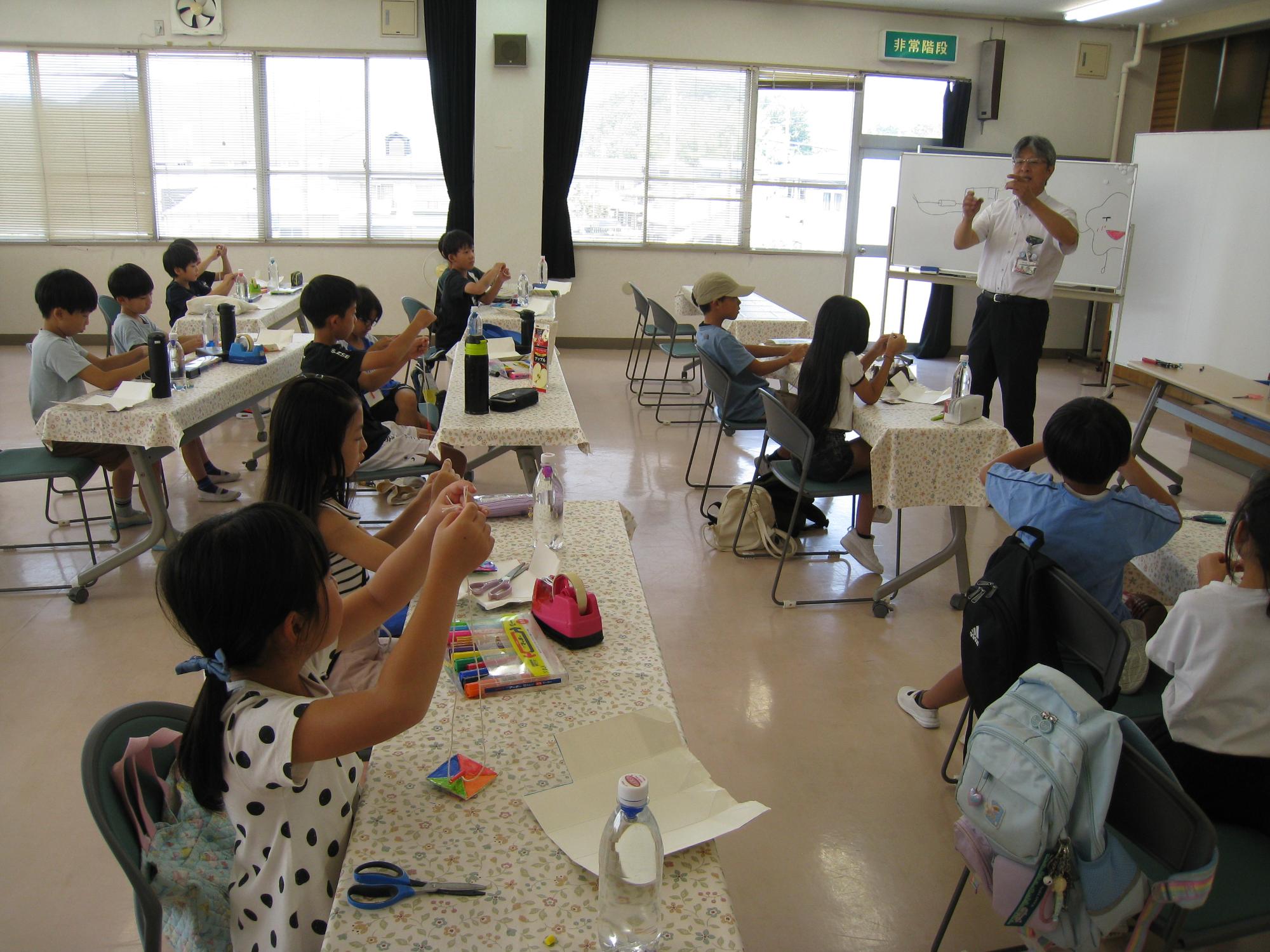 科学教室の様子