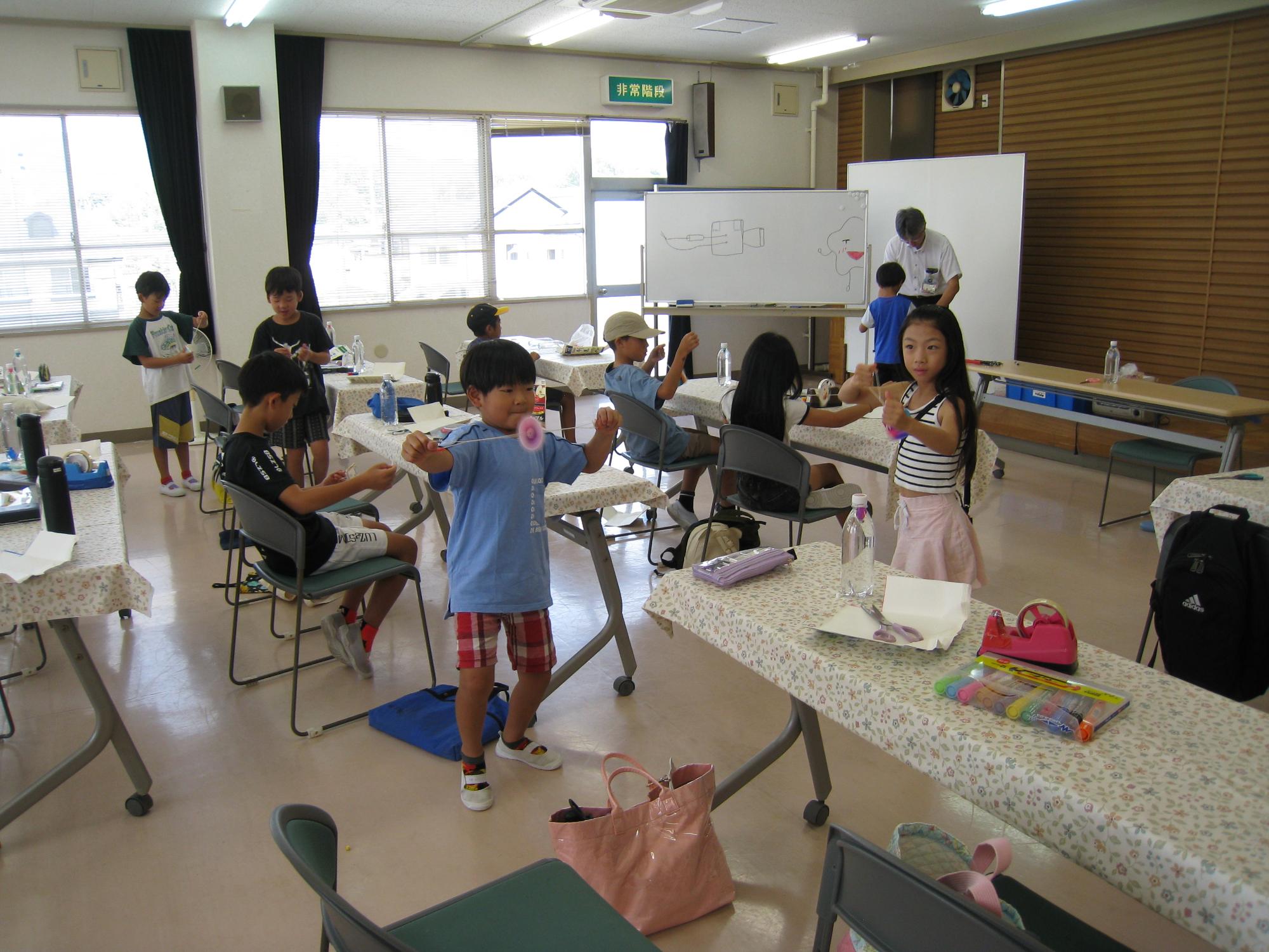 科学教室の様子