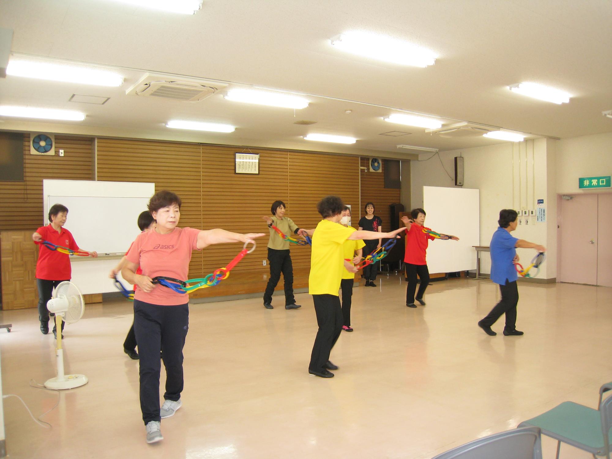 3B体操教室の様子