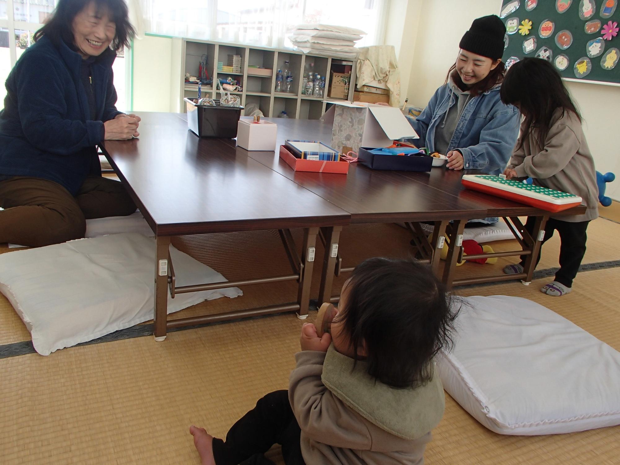 すくすく広場様子の様子