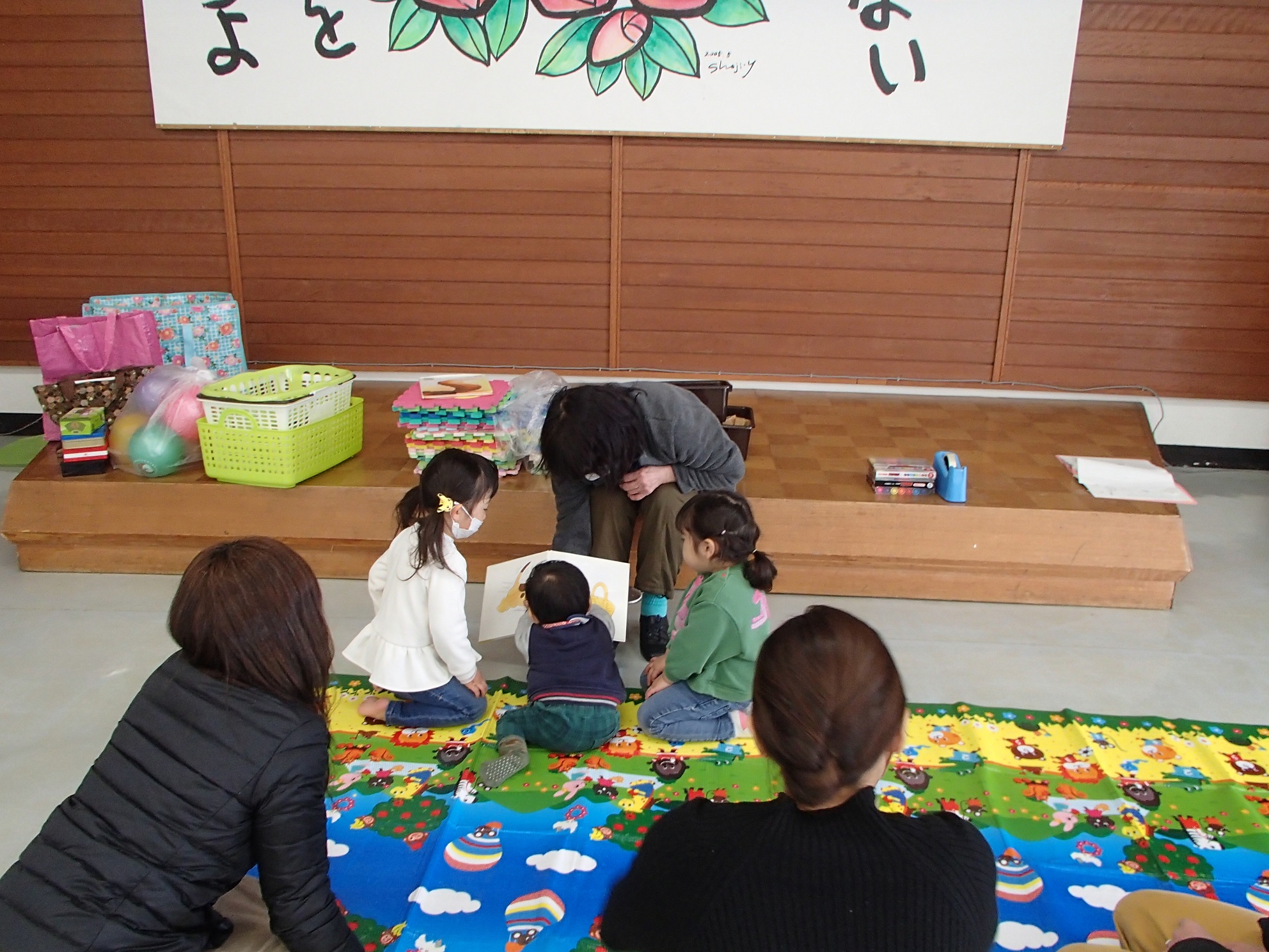 読み聞かせも最後です