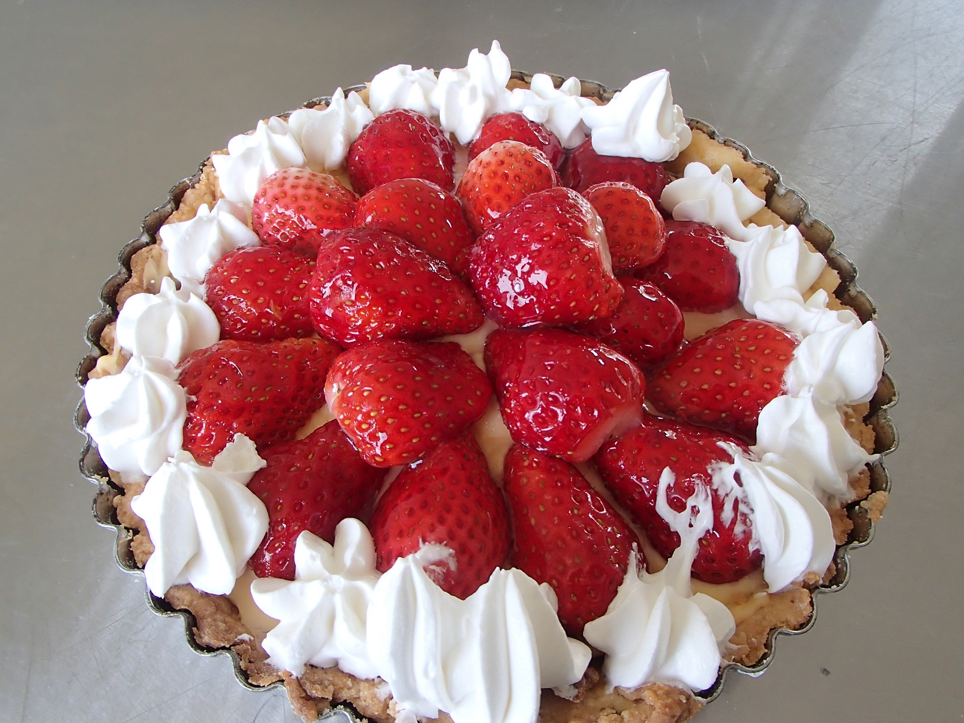 イチゴのタルト