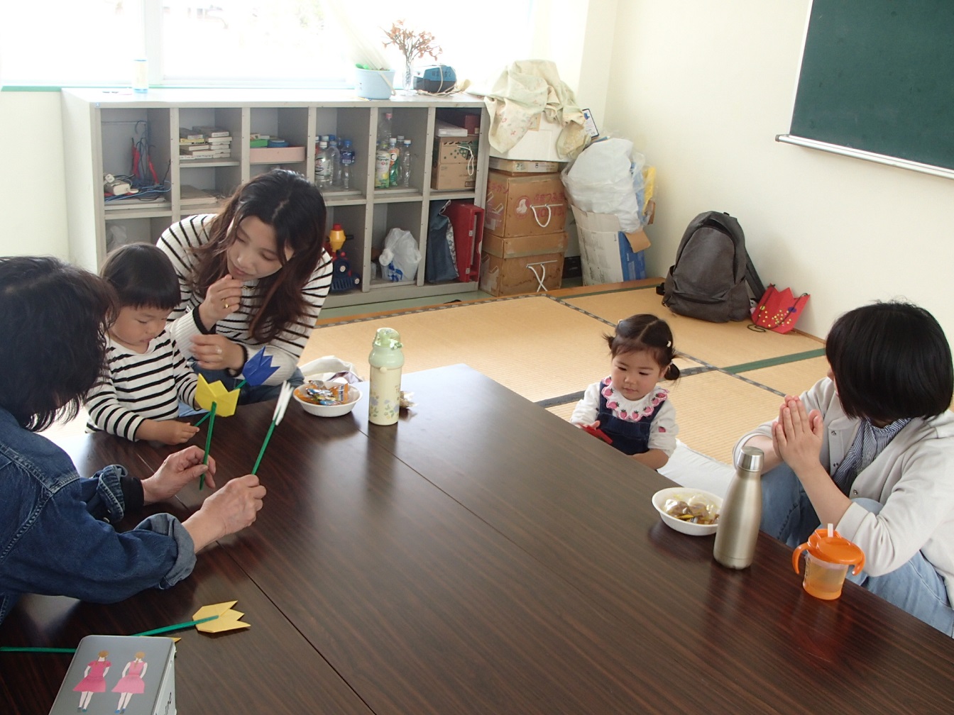 すくすくおやつタイムです