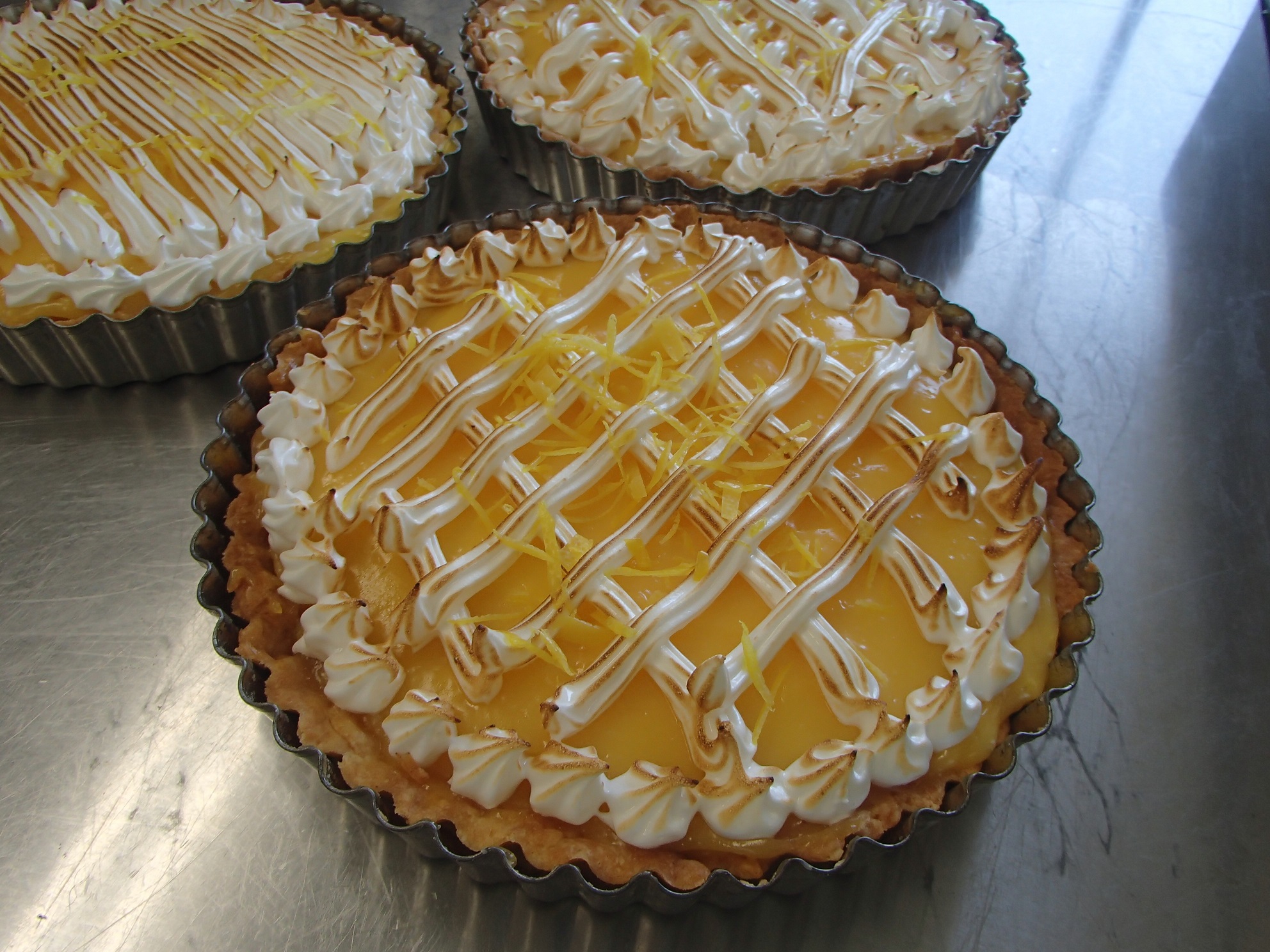 レモンのタルト