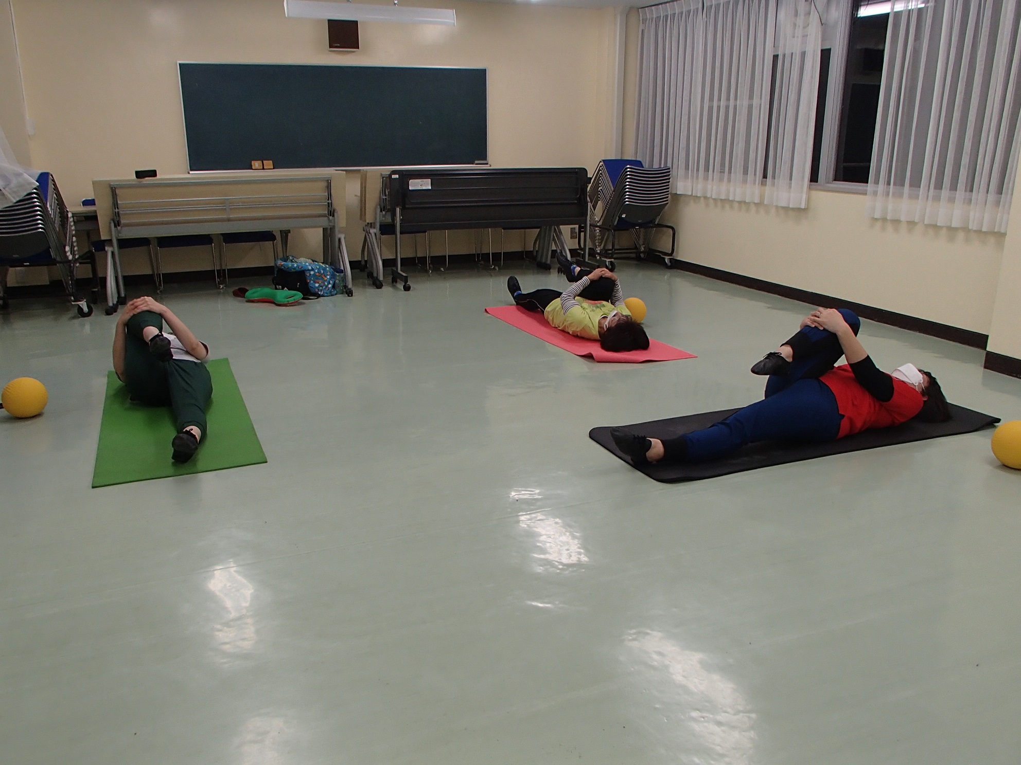 3Bサークル体ほぐし中