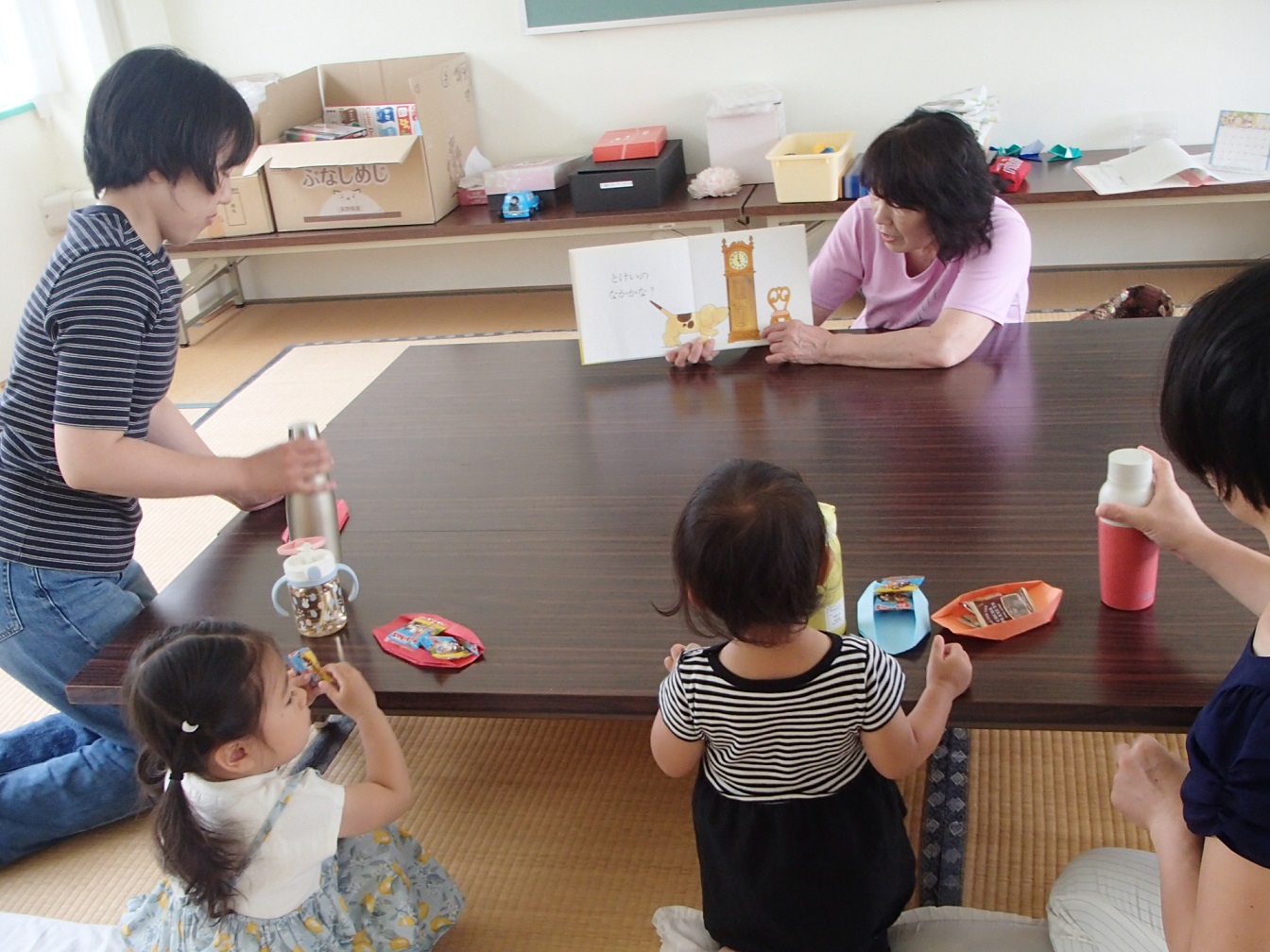 6月の読み聞かせです。