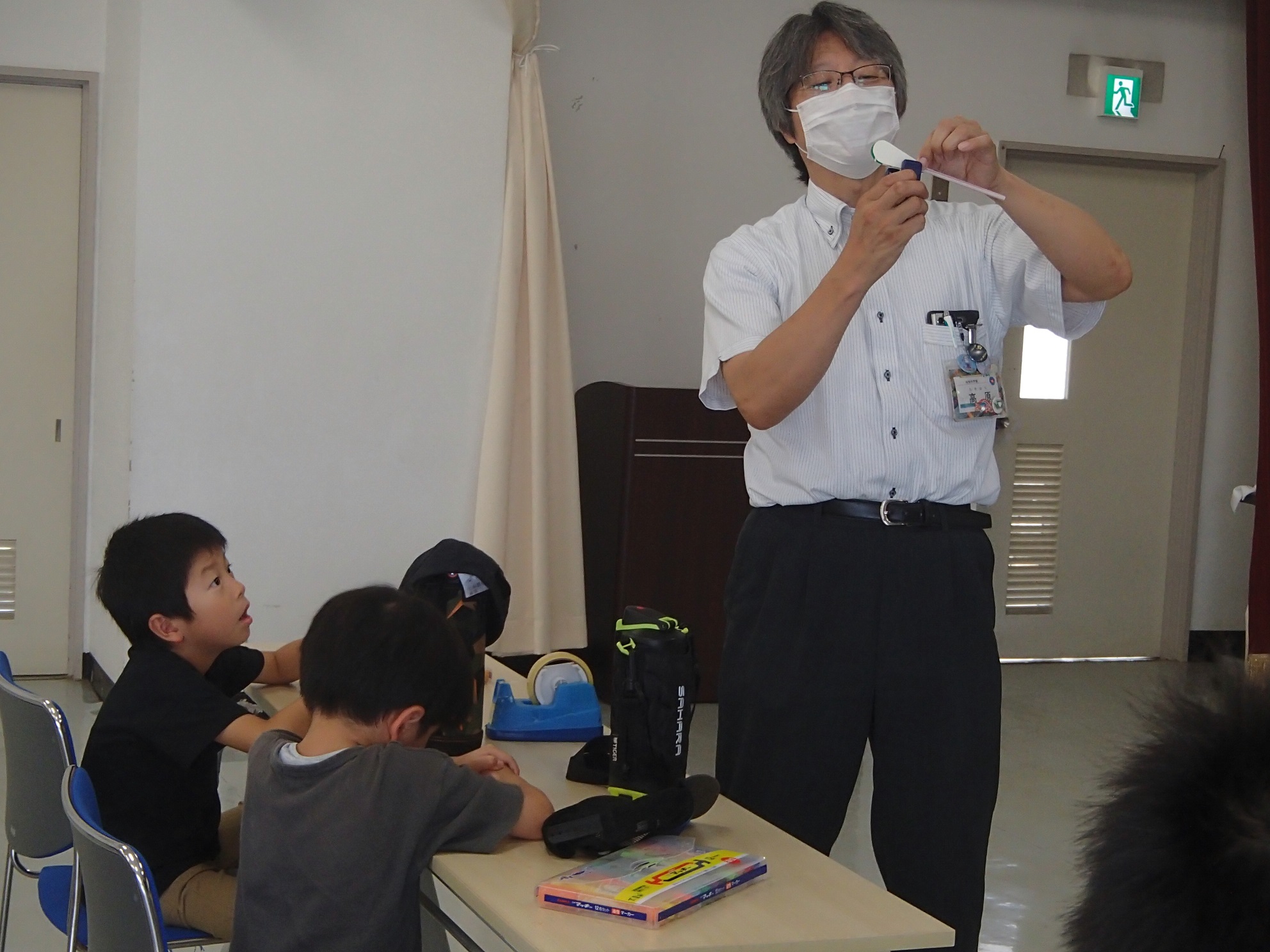 工作教室高原先生