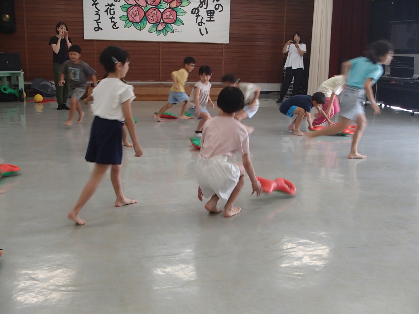 ベルターを使って、色返し