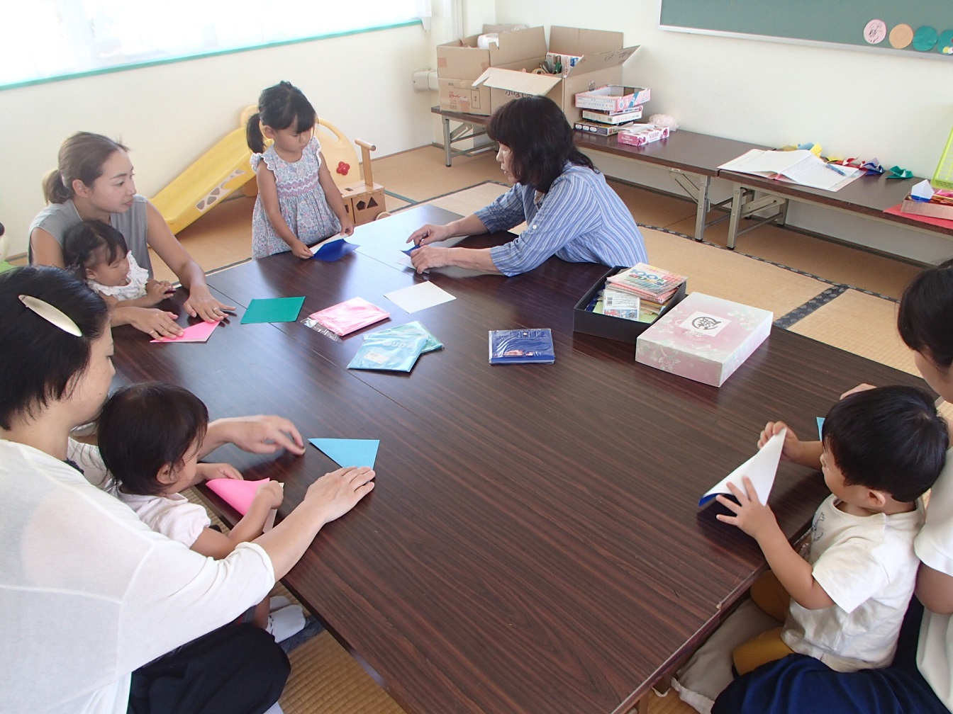 折り紙をしました